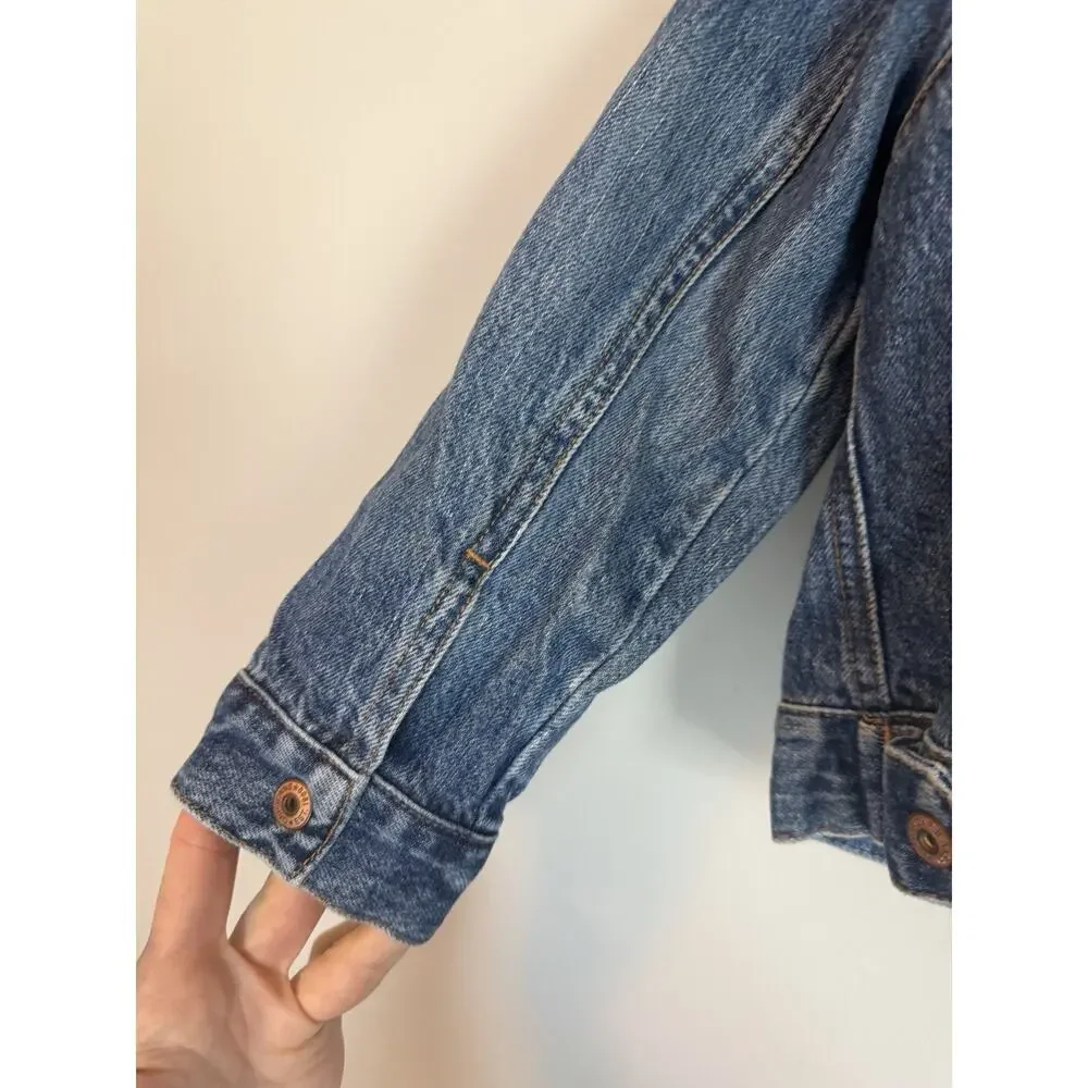 Gap Kids Y2K 2001 Denim Jacket Kids Sz XS (4) EUC